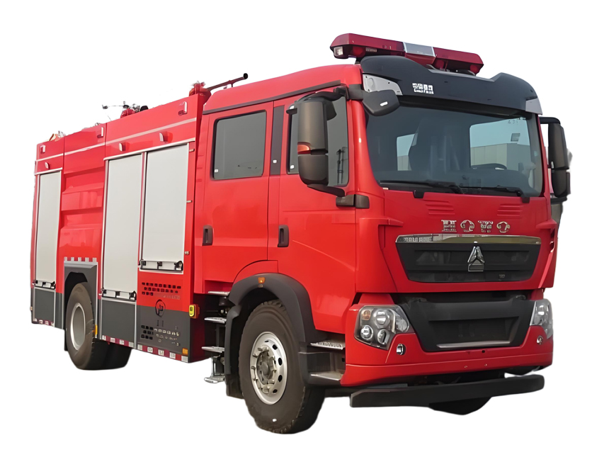 干粉水聯(lián)用消防車