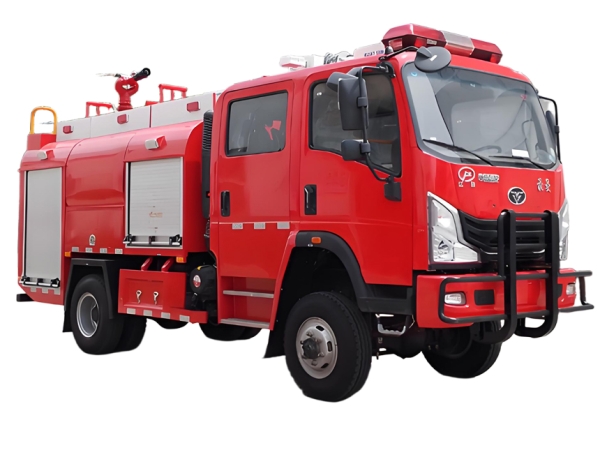 豪曼四驅(qū)水罐消防車